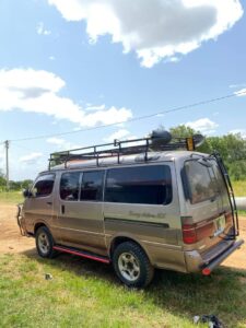 7 seater hire Kampala