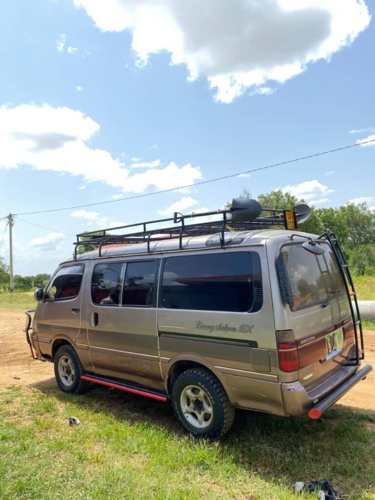 7 seater hire Kampala